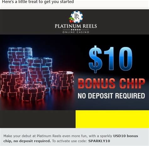 platinum reels no deposit code